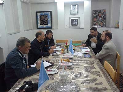 حضور اعضاء کمسیون فرهنگی شورای کلان شهر اصفهان در اتحادیه موسسات قرآنی