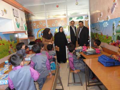 بازدید از از مراکز آموزشی مهاد