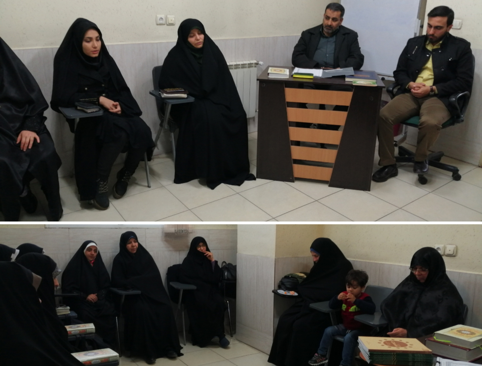 بازدید مدیر عامل مؤسسه مهد قرآن کریم از  دوره های حفظ قرآن در مراکز تخصصی قرآن و عترت